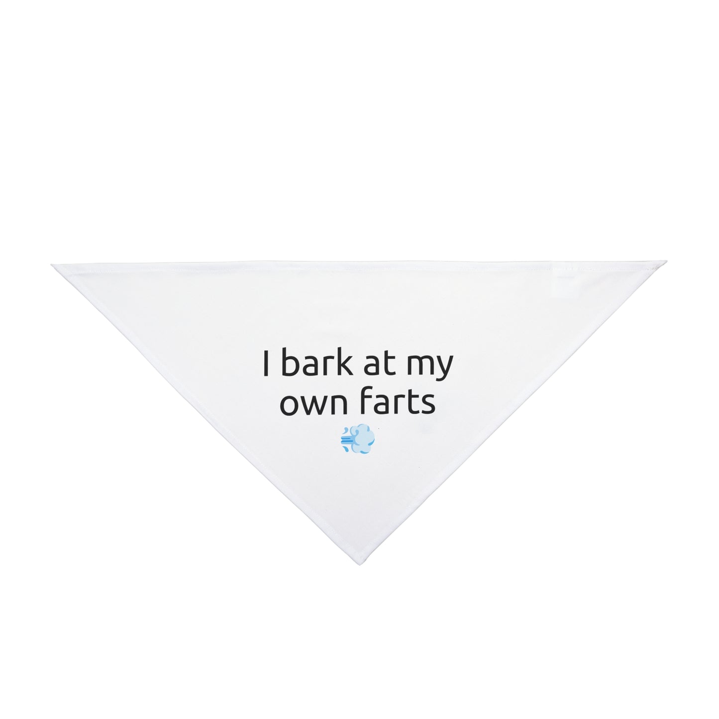 Pet Bandana - Funny I Bark at My Own Farts Design, Cute Dog Accessory for Dog Lovers