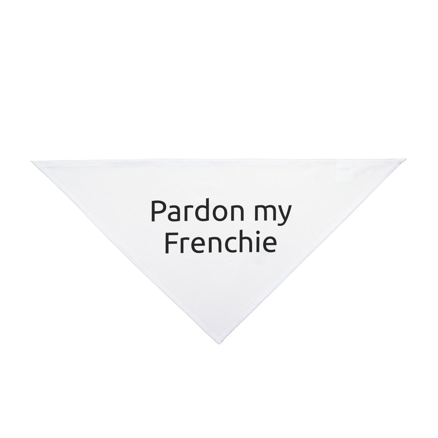 Pet Bandana - Pardon My Frenchie Dog Accessory