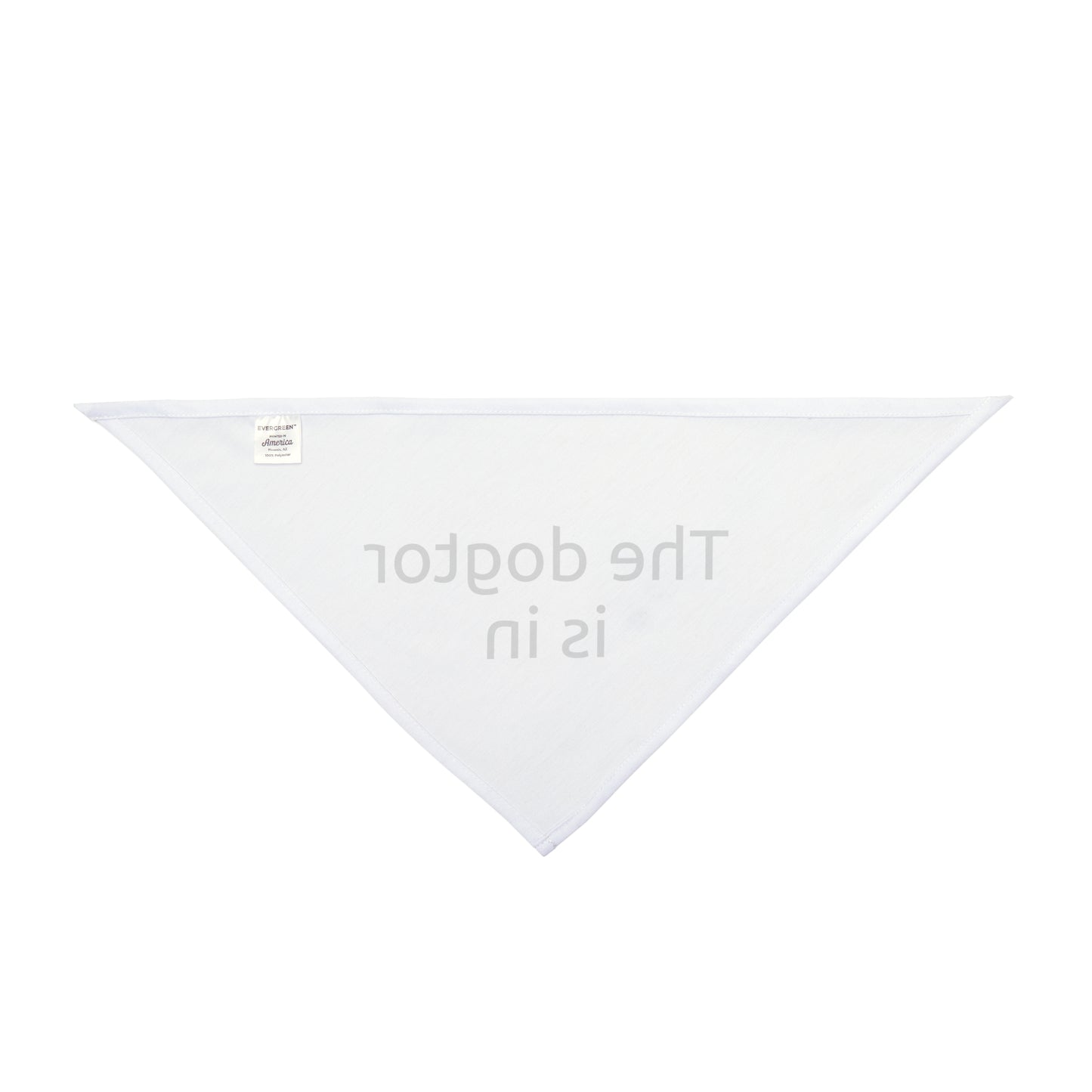 Whimsical Pet Bandana - "The Dogtor is In" | Cute Dog Accessory, Pet Outfit, Dog Lover Gift, Funny Bandana, Playful Pet Apparel